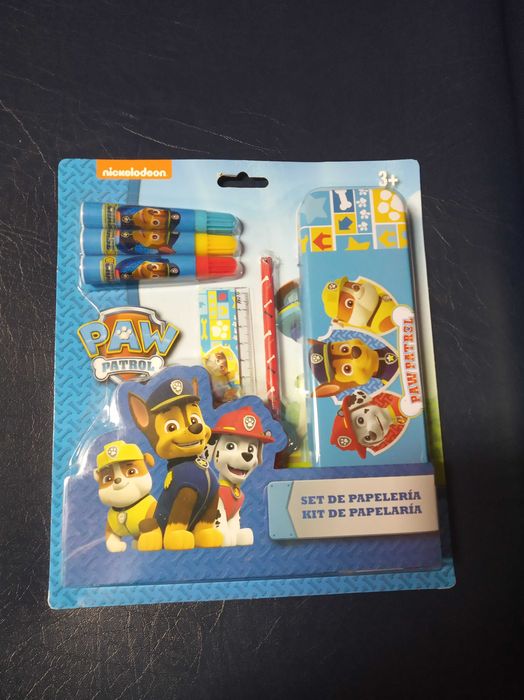 Patrulha Pata Kit Inverno + Kit Escolar + Livro Actividades