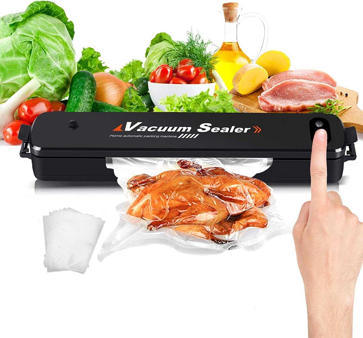 ОПТ! Вакуумный упаковщик с пакетами Vacuum Sealer 90W, Вакууматор