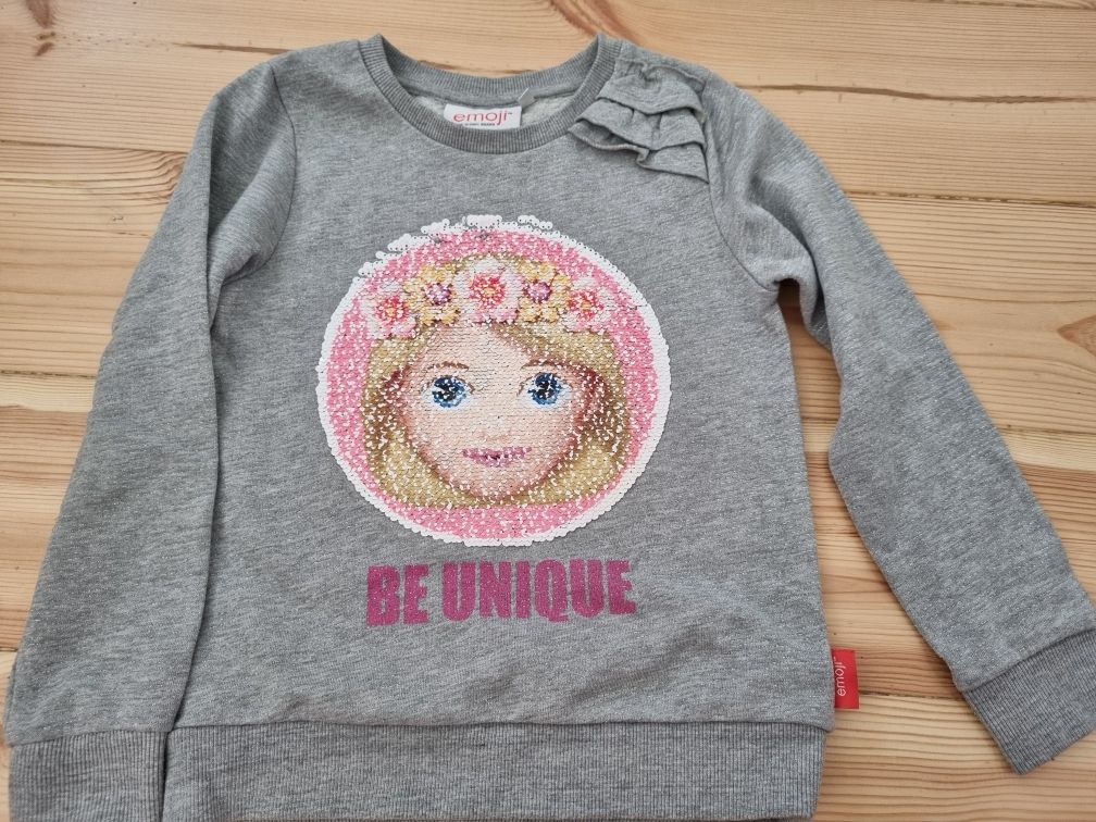 Bluza z cekinami, bluza z jednorożcem 134