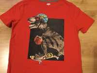 T-shirt  z dinozaurem dla chłopca  9 lat 134 roz M Old Navy