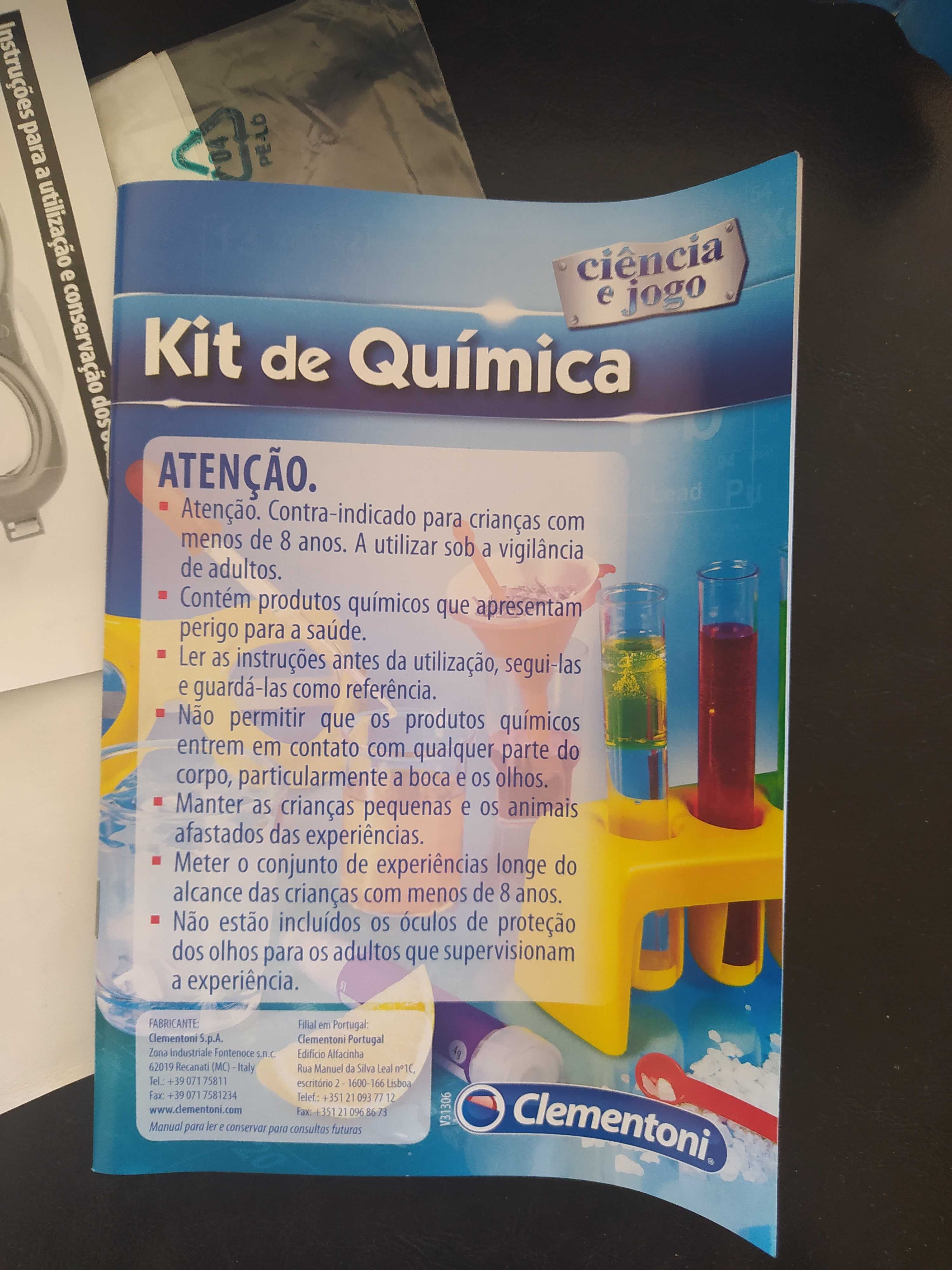 Jogo Kit de Quimica - Novo