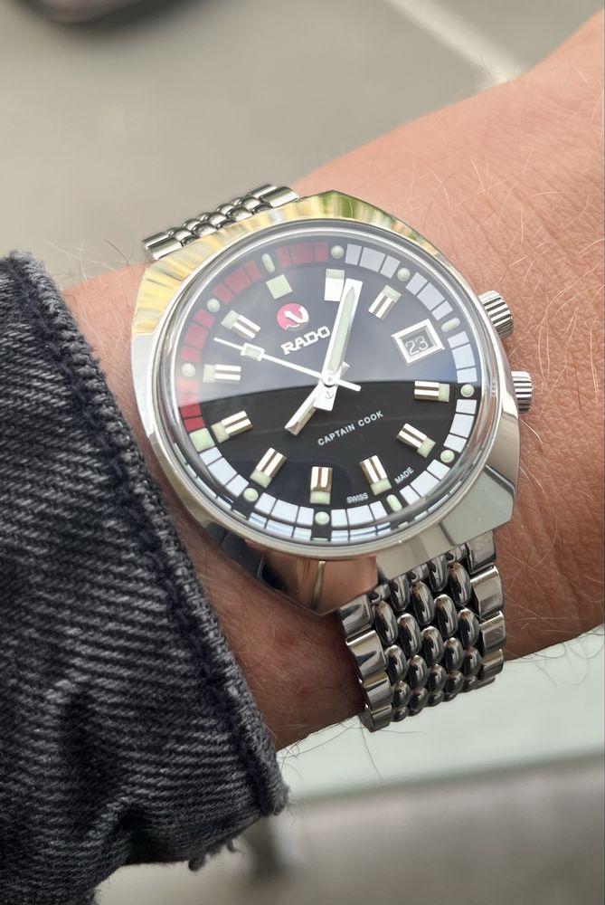 Rado Captain Cook mk II Automat full set-Limitowany i zadbany