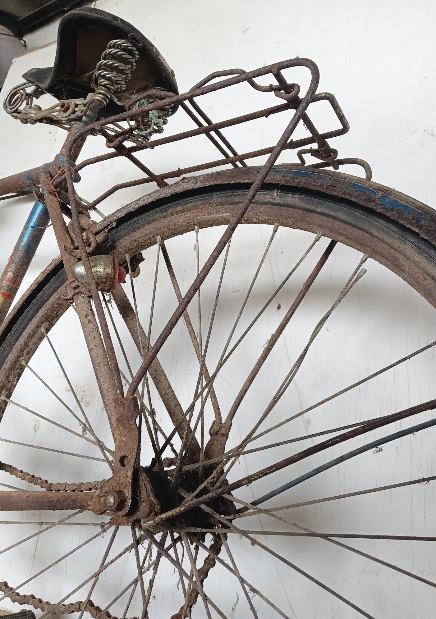 Bicicleta Pasteleira para restauro