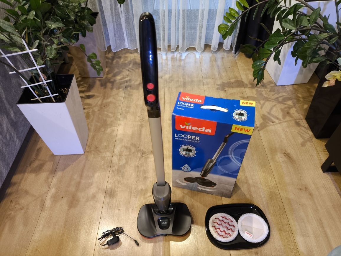 Vileda Looper, elektryczny mop - stan jak nowy! nowy