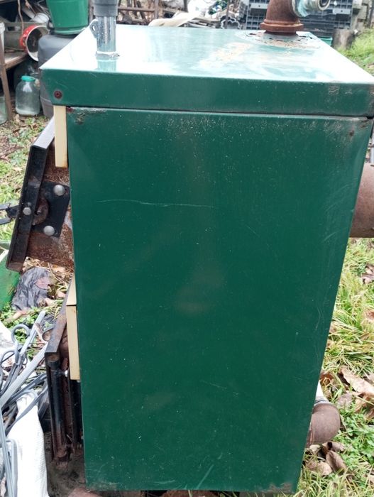 Твердотопливный котел.