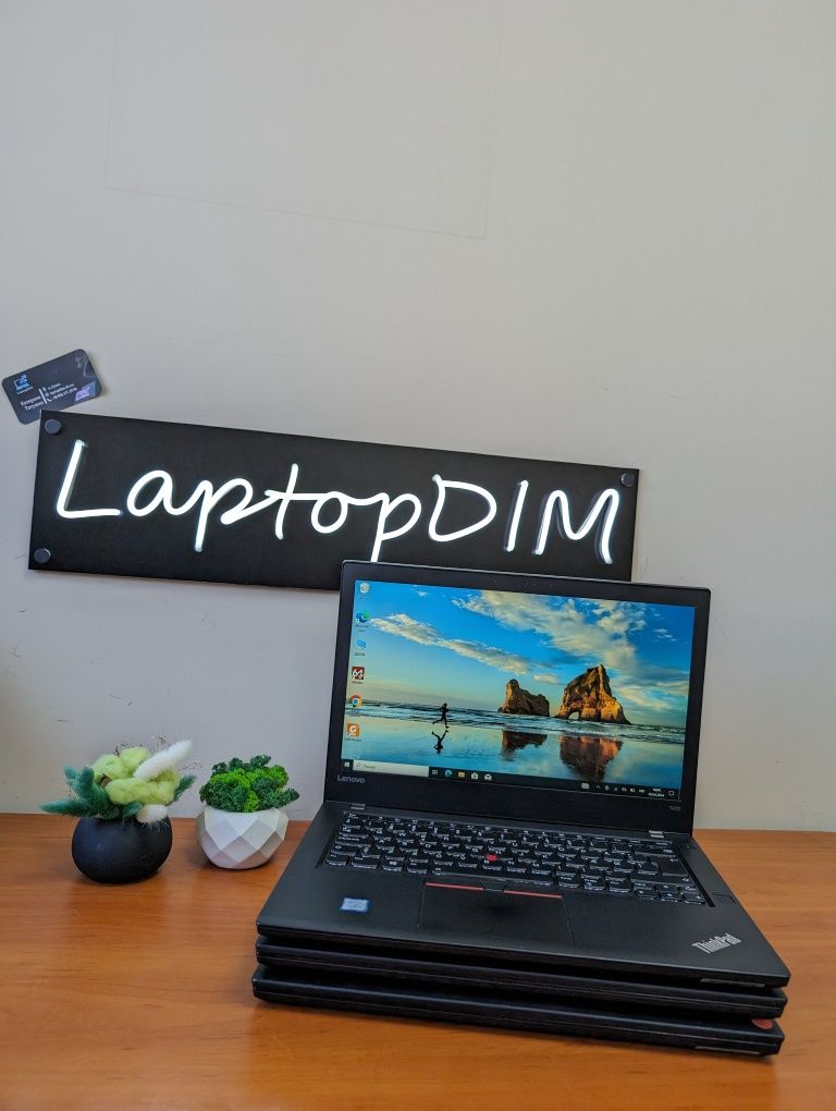 Сенсорний Ноутбук Lenovo ThinkPad T470/і5-7/FHD/8/256/роздріб.опт