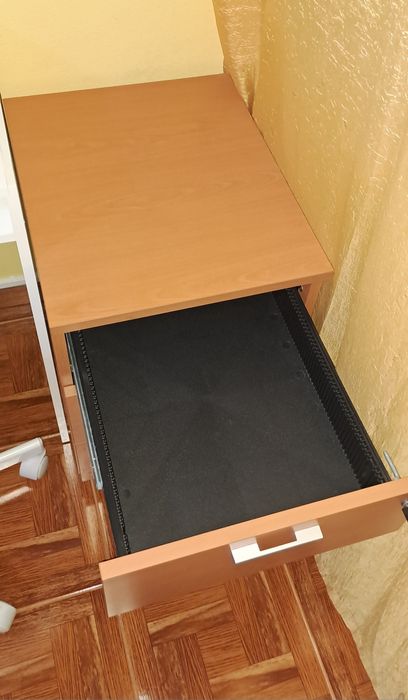Conjunto Secretaria + Cadeira + Movel de Gavetas