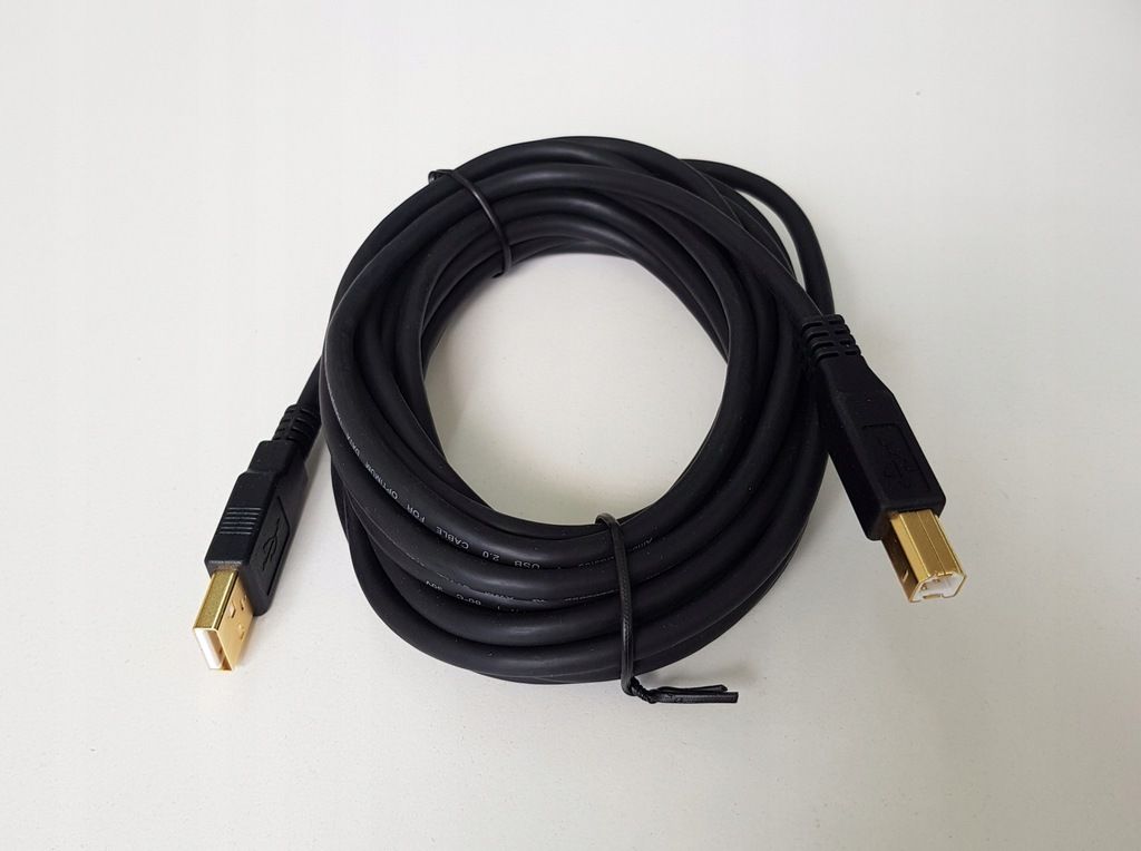 KABEL Przewód do drukarki  USB 2.0 A-B AMAZON BASICS A8B97 4.8 m