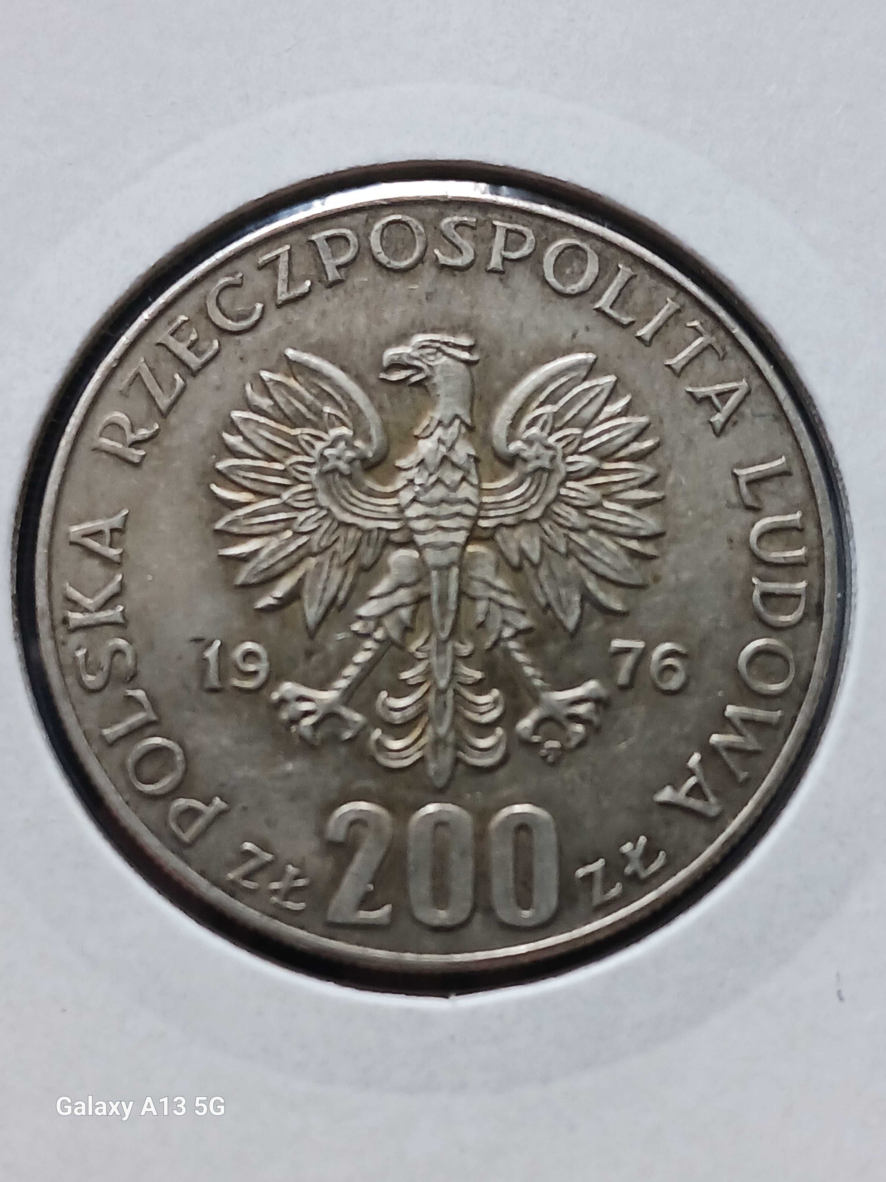 200 Złotych Igrzyska XXI Olimpiady - 1976 r. - nr.3 - Srebro