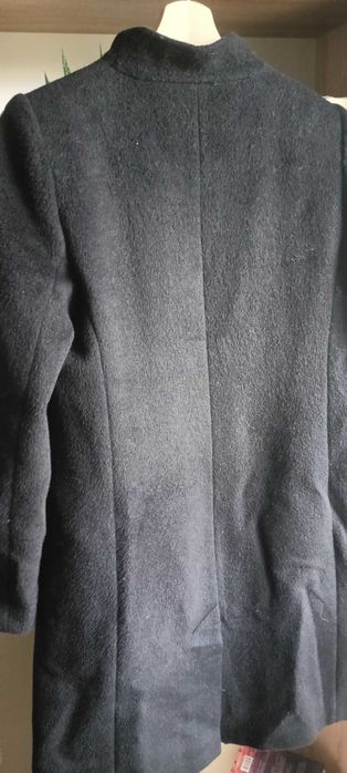 Aryton wełniany zimowy płaszcz S