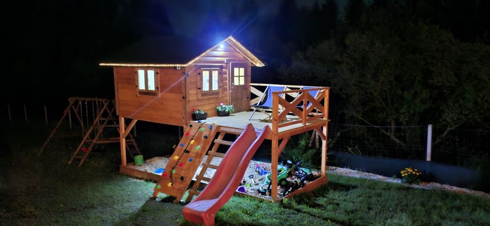 "Leśne Wzgórze" Domek Glinik/ Balia / Basen/Brak sąsiedztwa