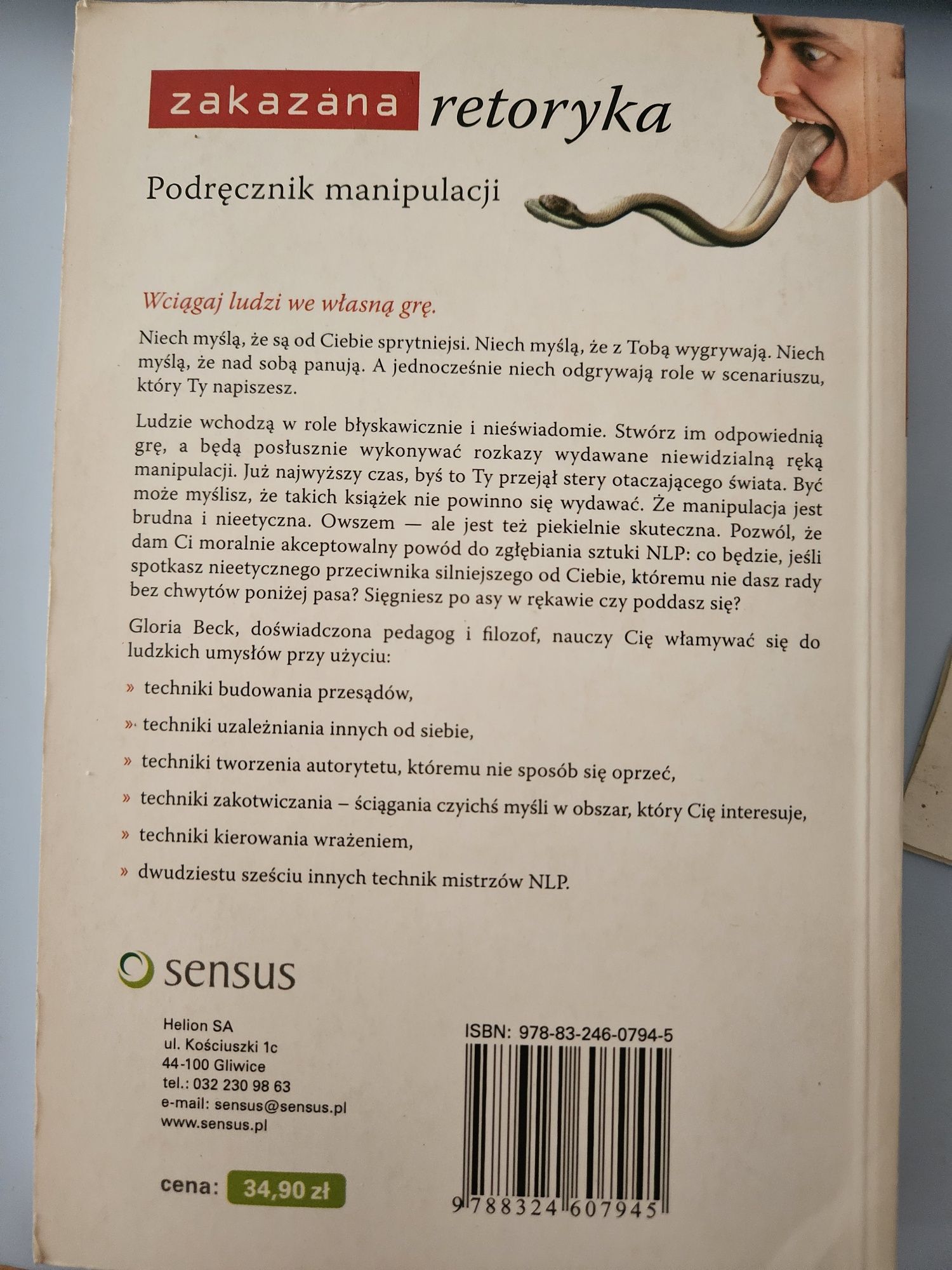 Podręcznik manipulacji.  Zakazana retoryka