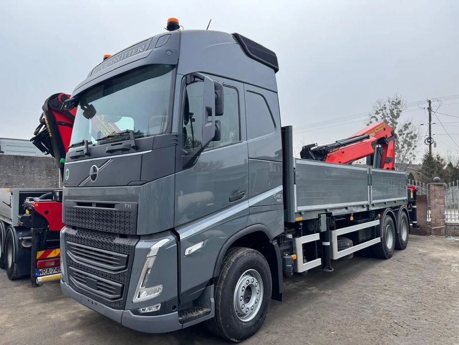 Volvo FH540  Volvo nówka 2025r, Palfinger PK 50 000 19 rok