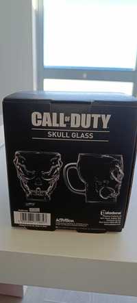 Call of duty skull glass