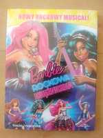 Barbie Rockowa księżniczka książka z filmem DVD nowa w folii