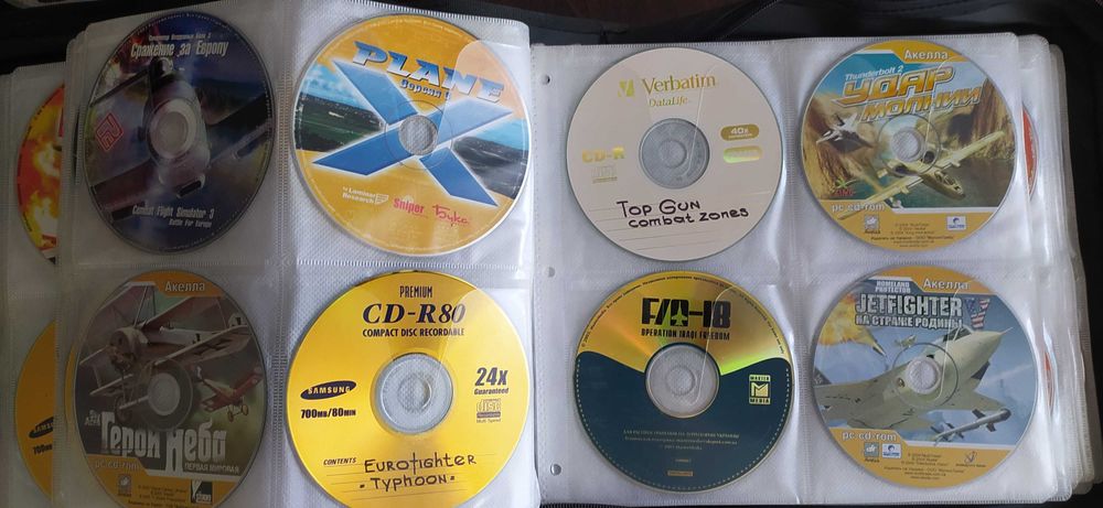 CD Holder 240pcs с играми для ПК