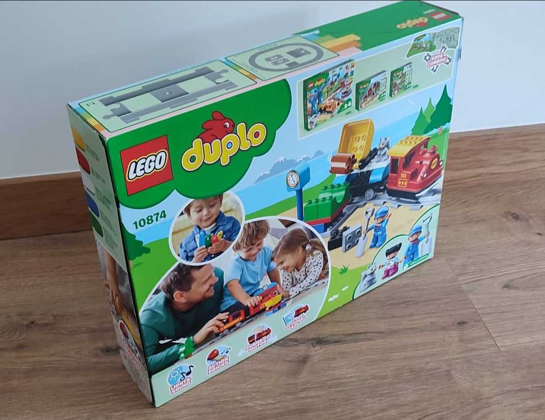 LEGO Duplo 10874 Steam Train (Motorized) - Perfect Condition