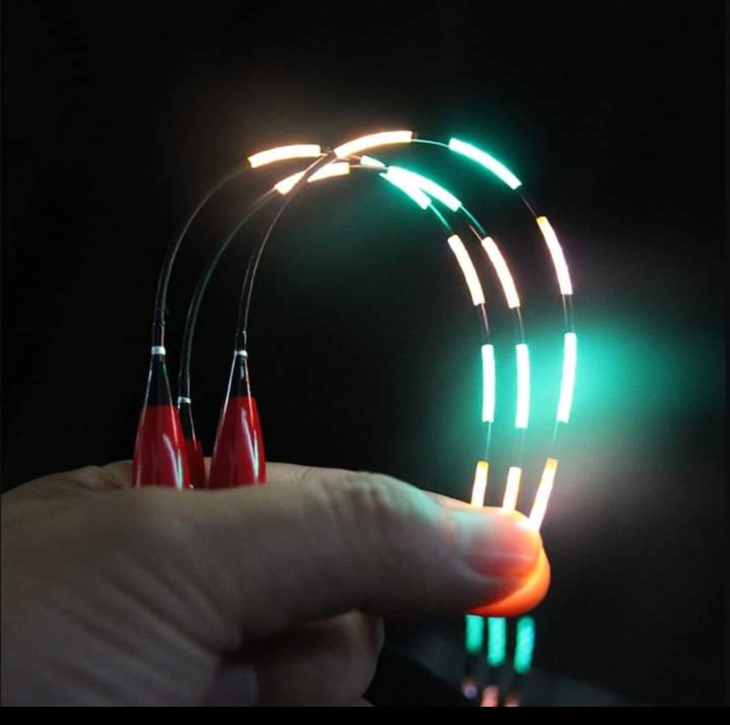 LED Поплавки обычные и с датчиком гравитации (меняющие цвет)