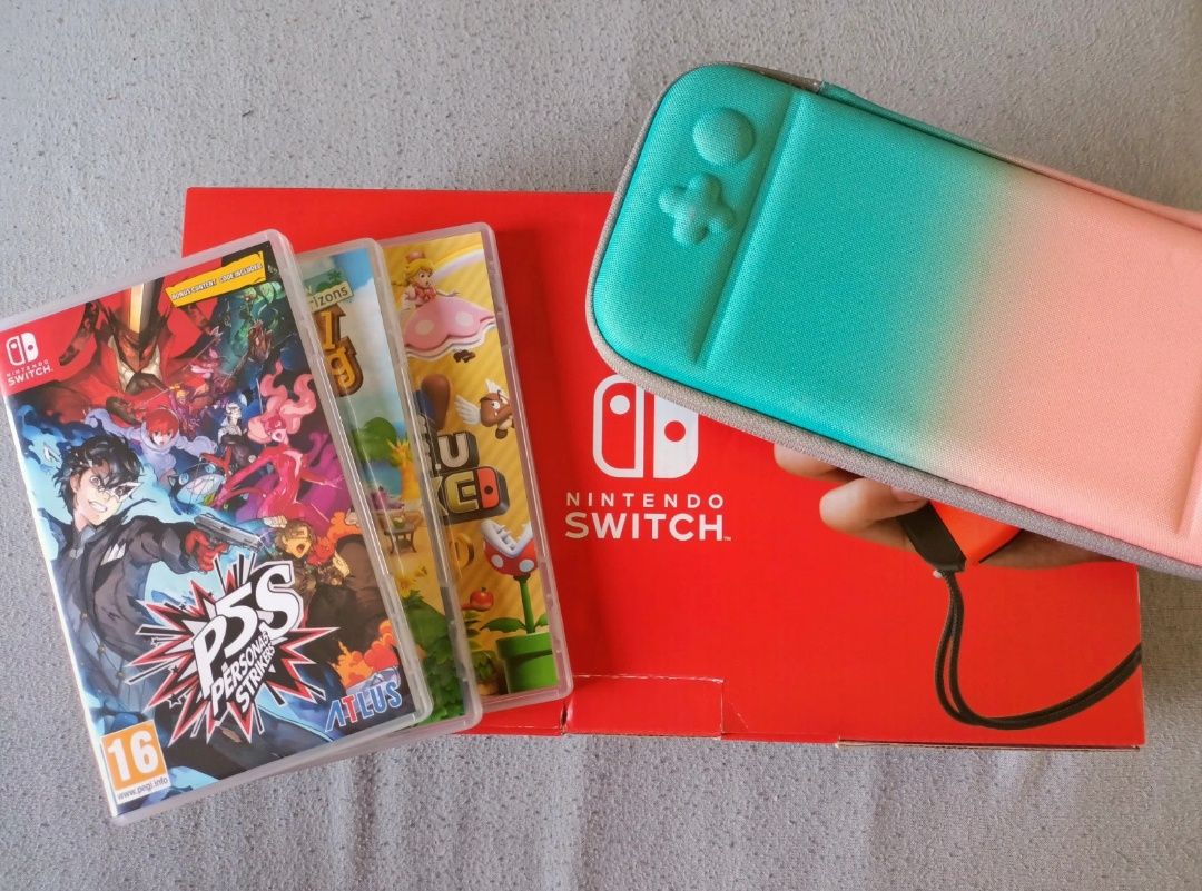 Nintendo Switch + 3 gry super oferta