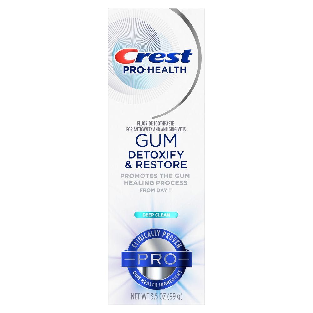 Pasta CREST PRO GUM Detoxify - na problemy z dziąsłami z USA