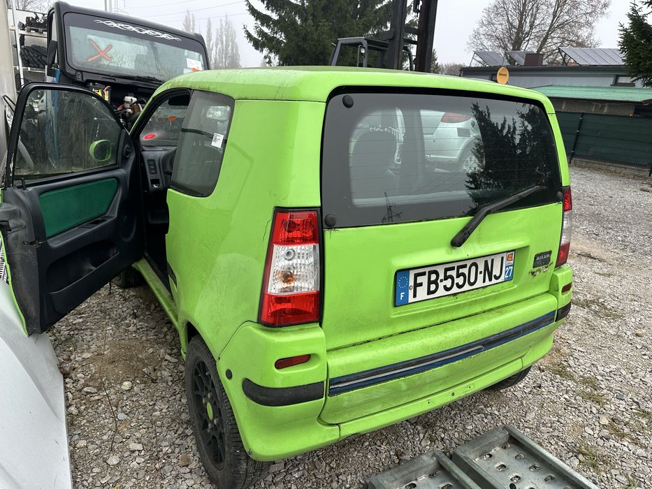 Aixam 500 na części silnik Kubota ślimak drzwi koła