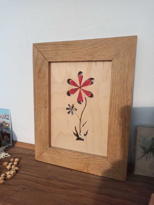 Obrazek drewniany home-made