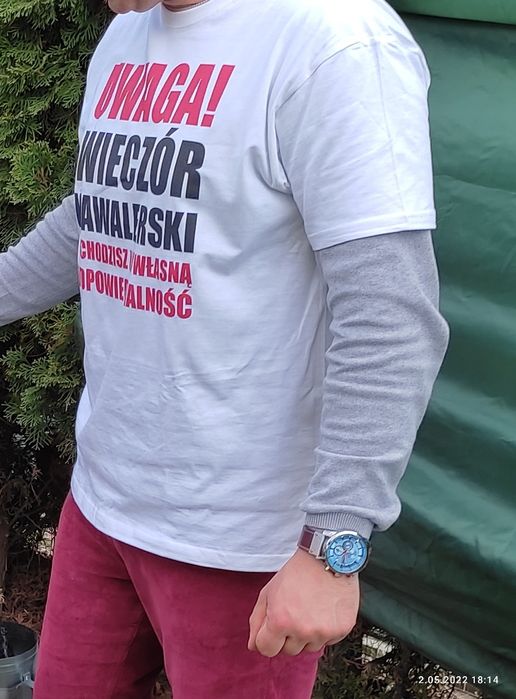 Koszula na wieczór kawalerski dla Pana Młodego lub goscia