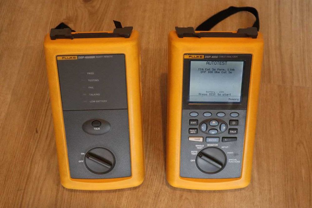 Analizator okablowania Fluke DSP-4000