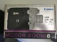 Video Câmara Vintage Canon Motor Zoom 8