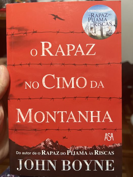 Livro o Rapaz no Cimo da Montanha