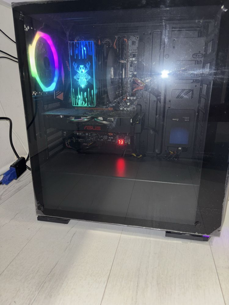ПК Xeon / 32 ГБ / GTX 1060 + 27” IPS монітор, мікрофон, камера
