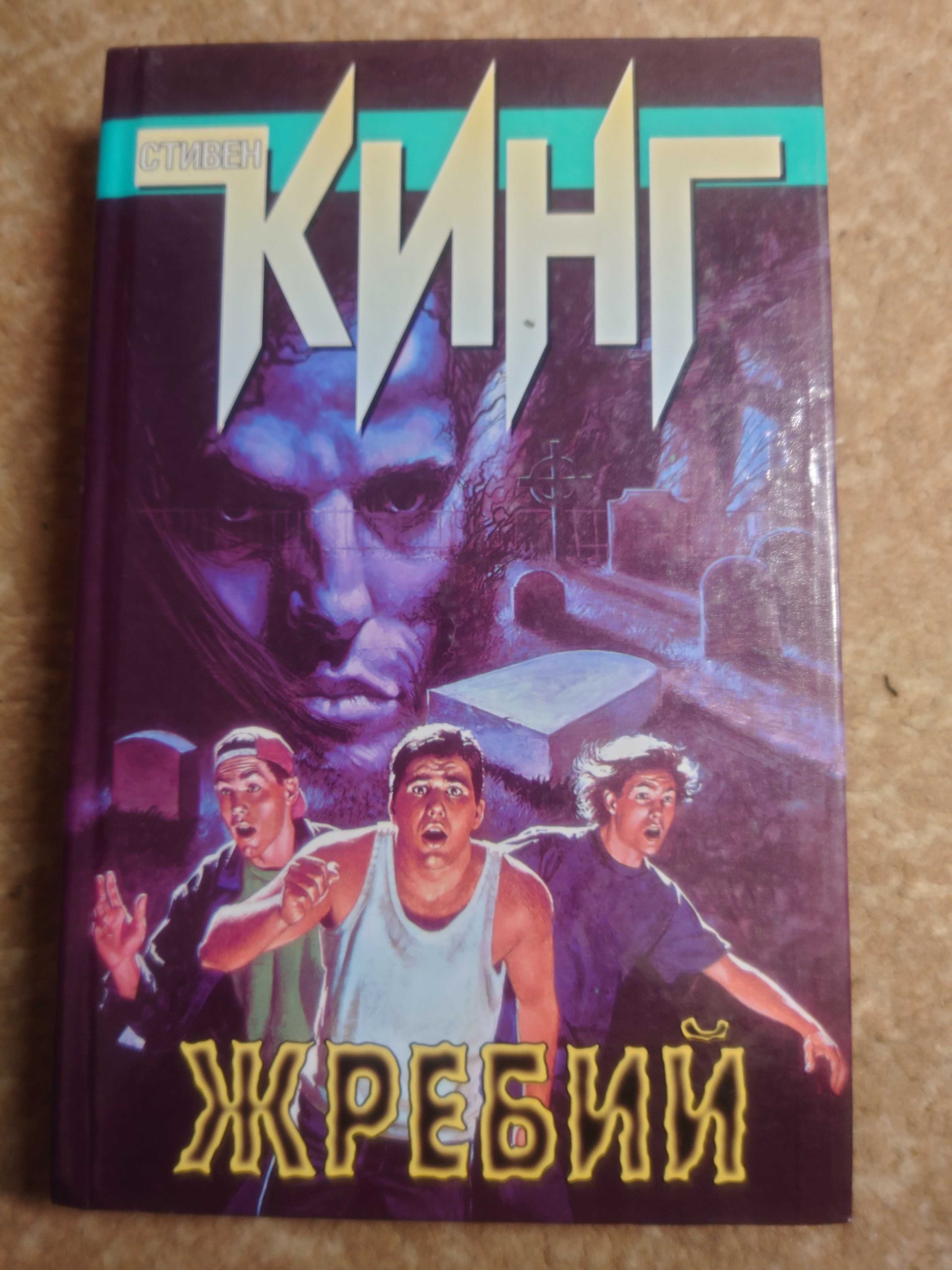 Книги Стивена Кинга "Жребий""Солнечный пес""Мареновая роза".