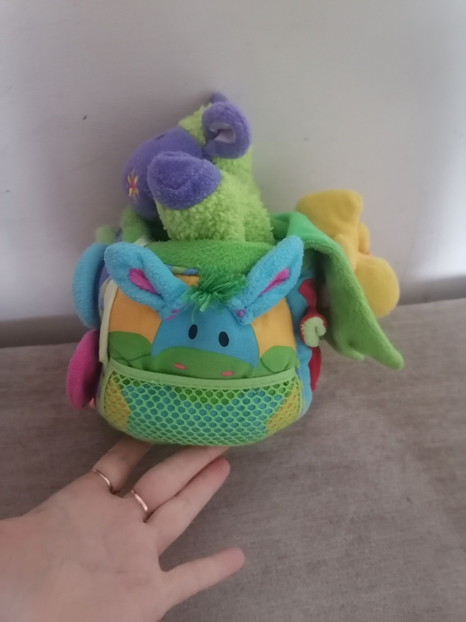 Elc ферма кукольный театр игрушка на руку куб