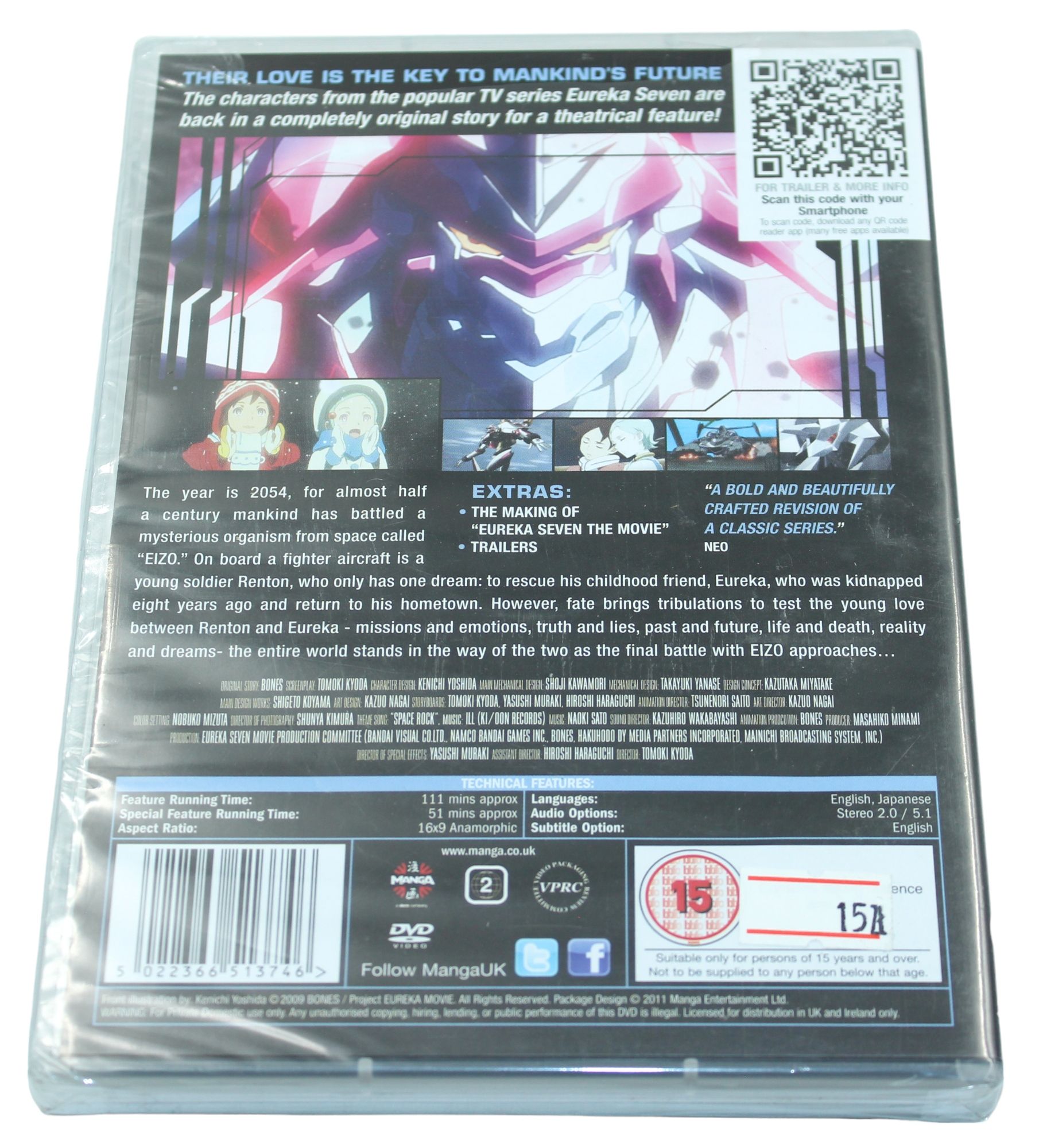 The Movie Eureka Seven Angielskie Napisy DVD Video