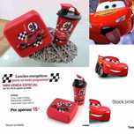 Conjunto Sandwicheira + Copo Cars Tupperware