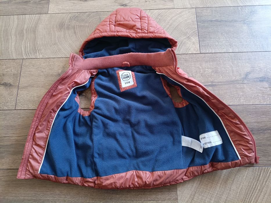 Kamizelka ocieplana Smyk r.  104 bezrękawnik