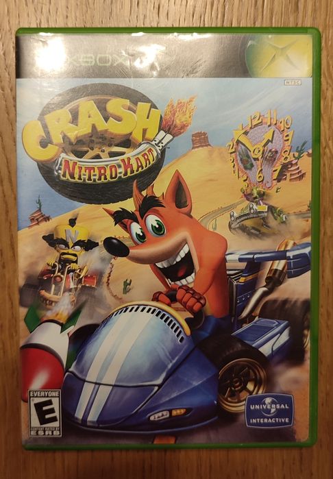 Crash nitro kart Xbox gra