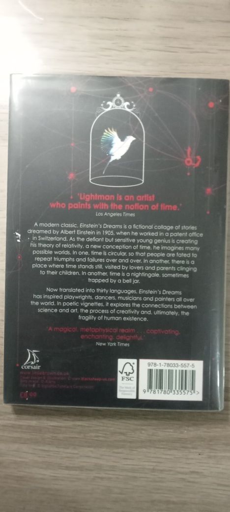 Book Einstein's Dreams by Alan Lightman