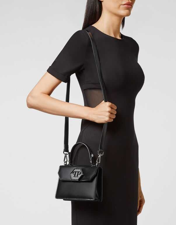 Mała torebka ze skóry Philipp Plein Small Philipp Plein leather bag