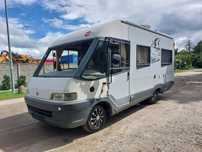 Fiat Ducato BURSTNER Integra  2.5 TDI 115 km KLIMATYZACJA Postojowa Solary Obrotowe fotele