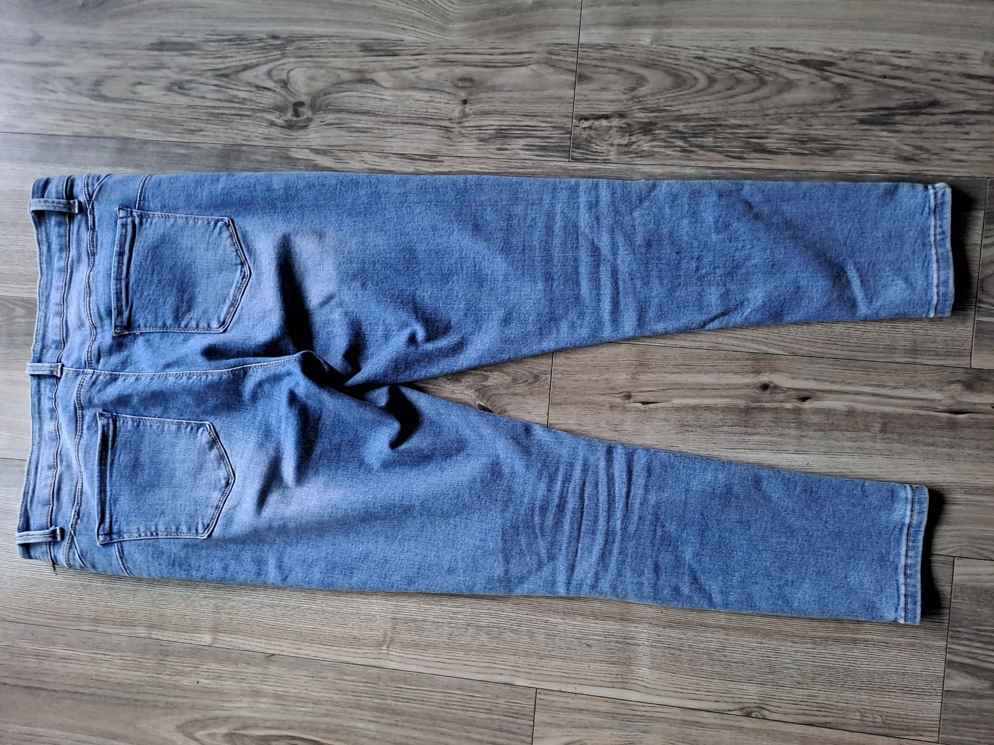 Spodnie jeansowe jeansy rozmiar XL