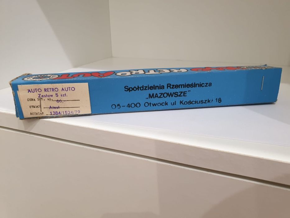 Zestaw autek Retro z czasów PRL mazowsze