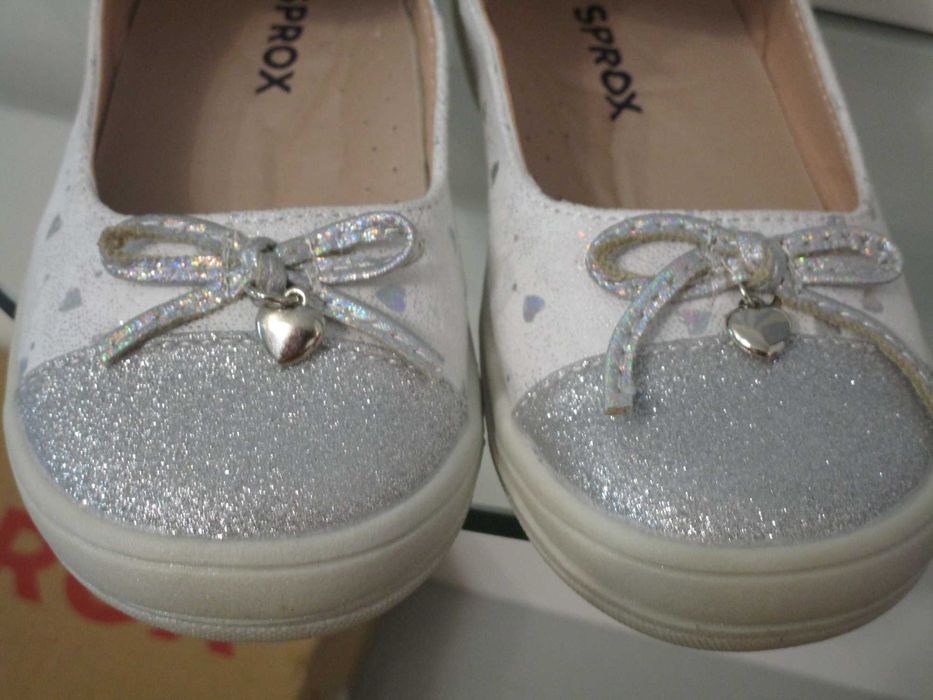 Туфельки белые Sprox, размер 26