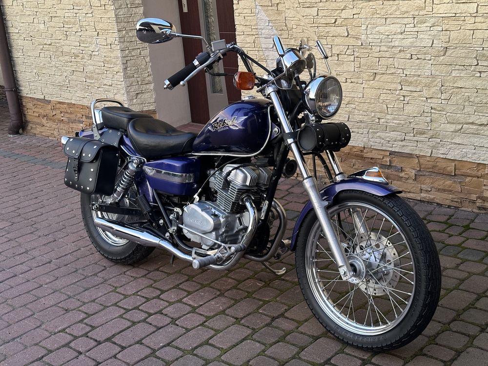 Honda CA Rebel 125, 1997r. Kat.A1,B RATY / TRANSPORT