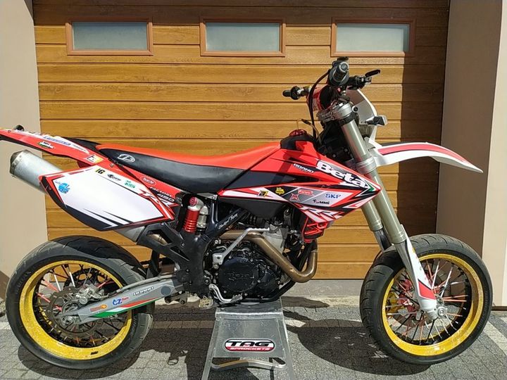 Beta 450 Supermoto jak KTM exc RFS RATY