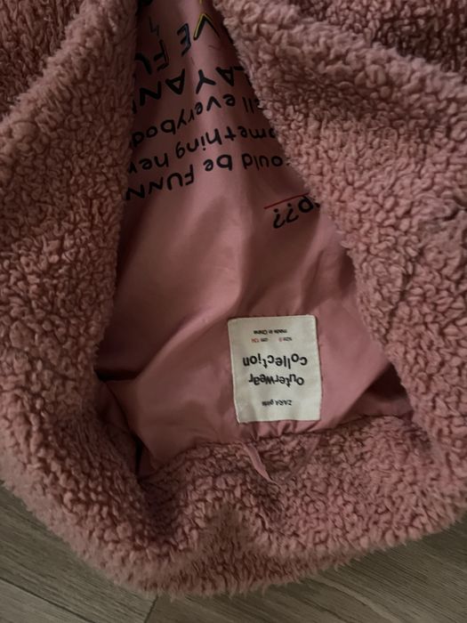 Шуба Тедди,полушубок,шубка zara