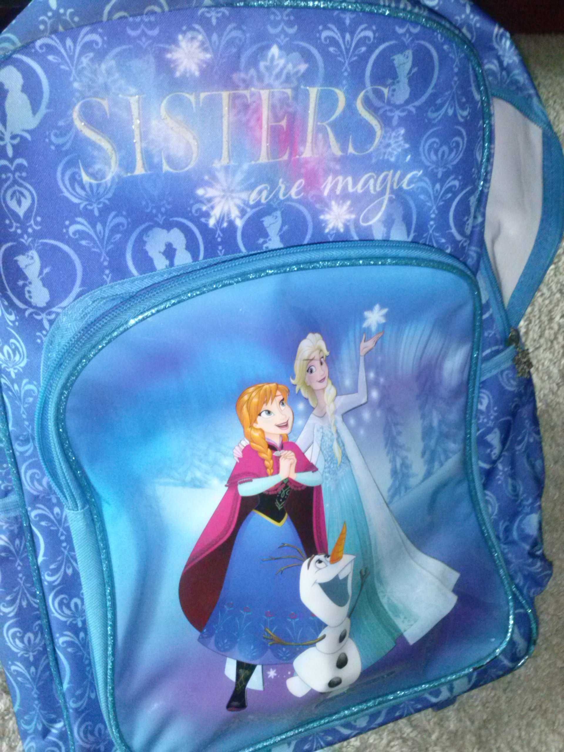 Mochila com rodas. Frozen. Entrega em mão