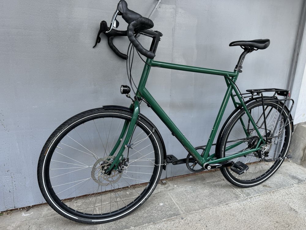 Туристичний Cr-Mo велосипед Intec, розмір XL 62см, Rohloff, CDX