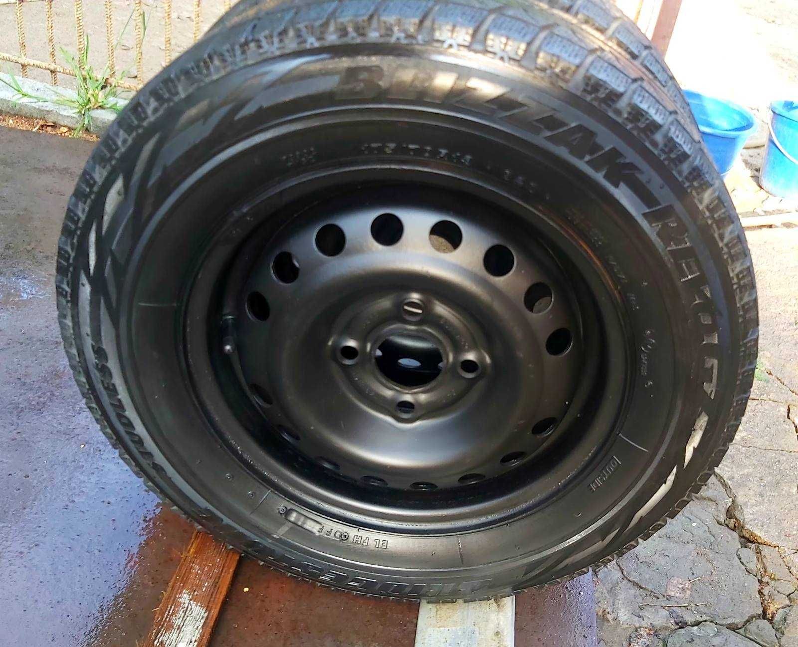 Диски R13 4*100 с резиной на ЛАНОС/СЕНС 2шт BRIDGESTONE