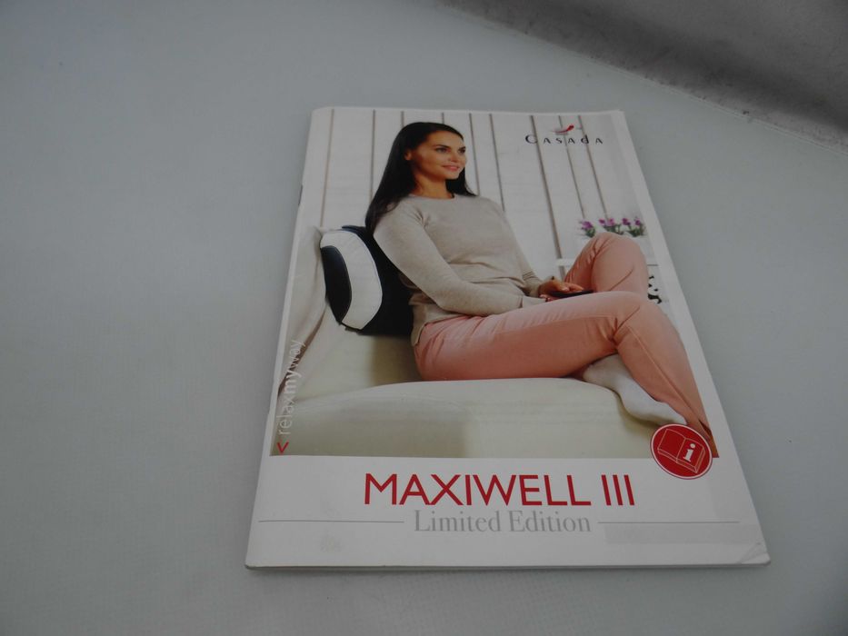 Poduszka masująca, masażer Casada Health&Beaty Maxiwell III / Shiatsu